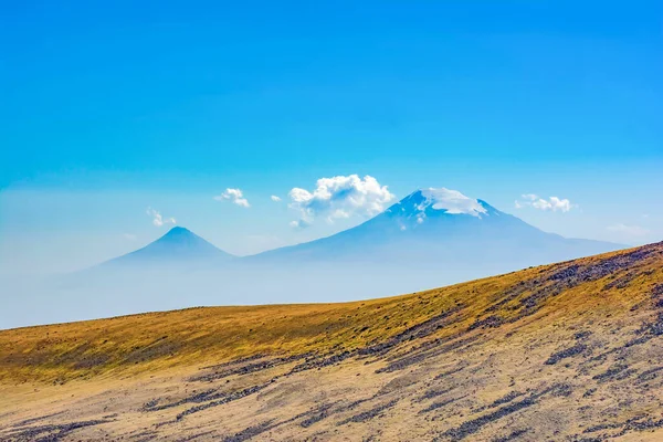 Paesaggio Naturale Con Una Bella Montagna Montagna Ararat Bellissime Montagne — Foto Stock