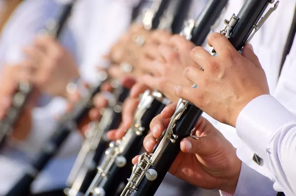 Tema de clarinete — Fotografia de Stock