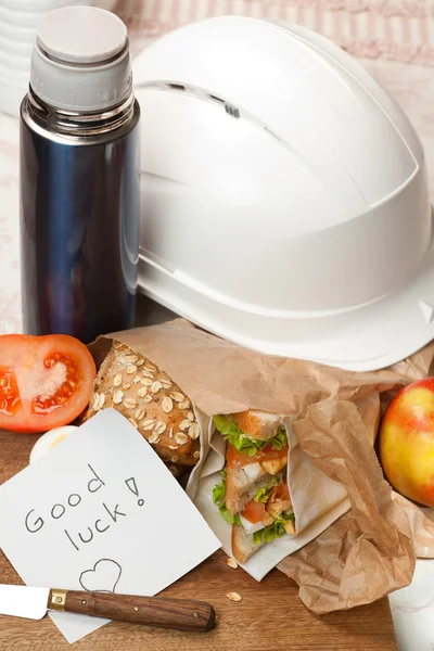 Good luck on first day at work — Stock Photo, Image