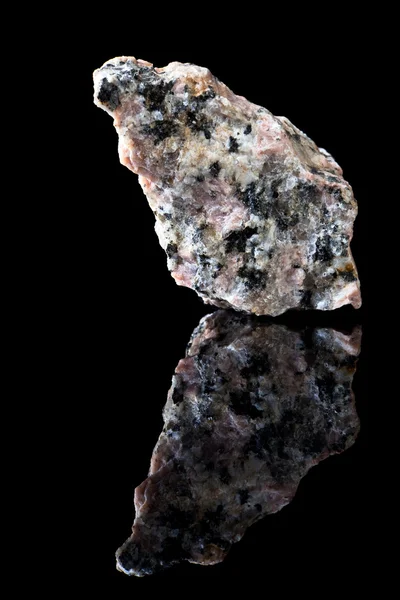 Гранитные минералы — стоковое фото
