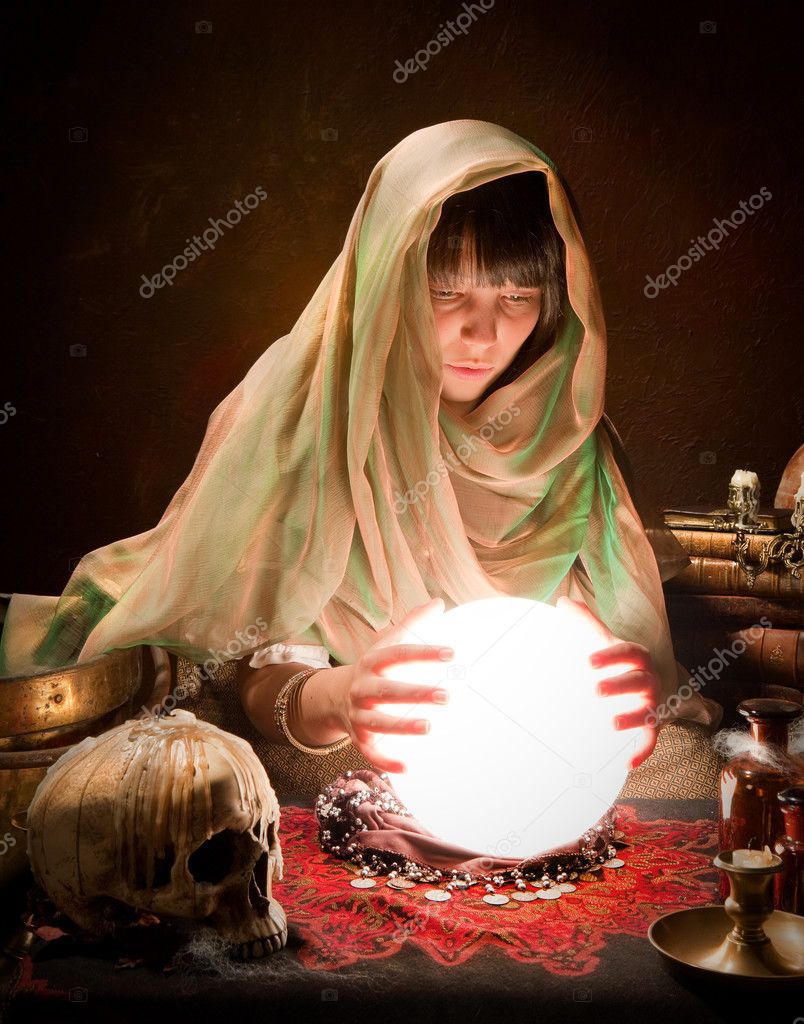 Picture gypsy with crystal ball Astrology gypsy with crystal ball