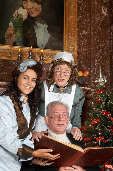 Victoriaanse hymnes van Kerstmis — Stockfoto