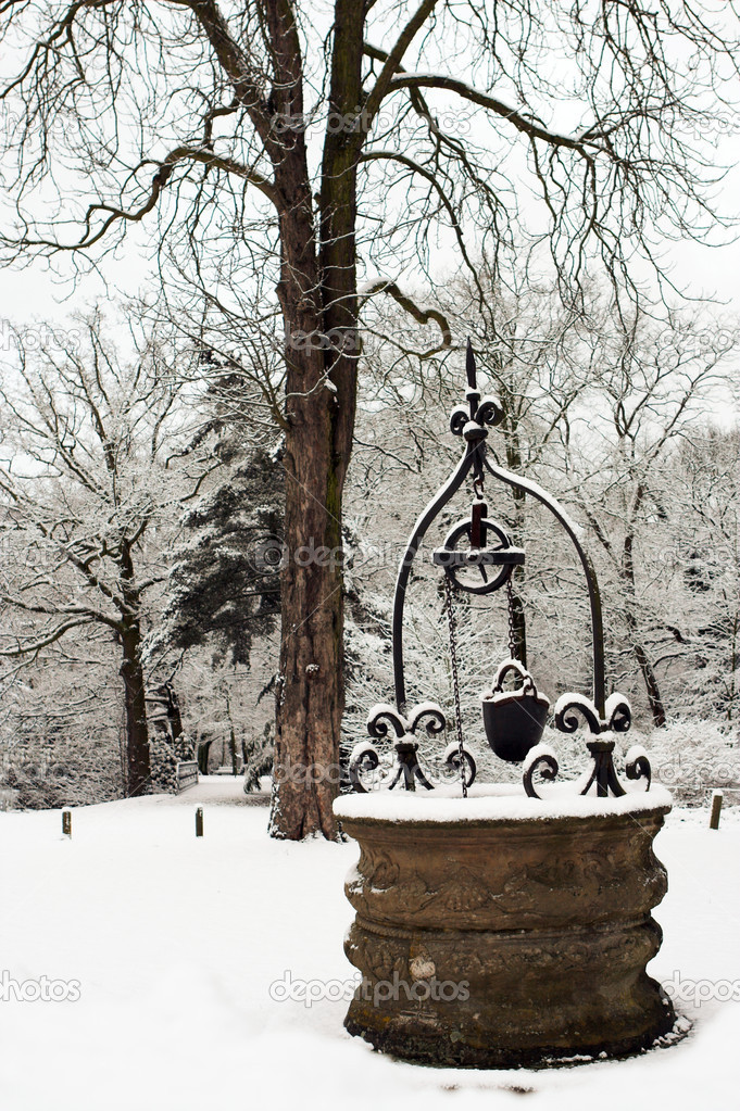 Snowy water well