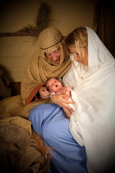 Nacimiento de Jesús — Foto de Stock