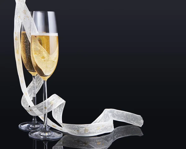 Champagne in stile — Foto Stock