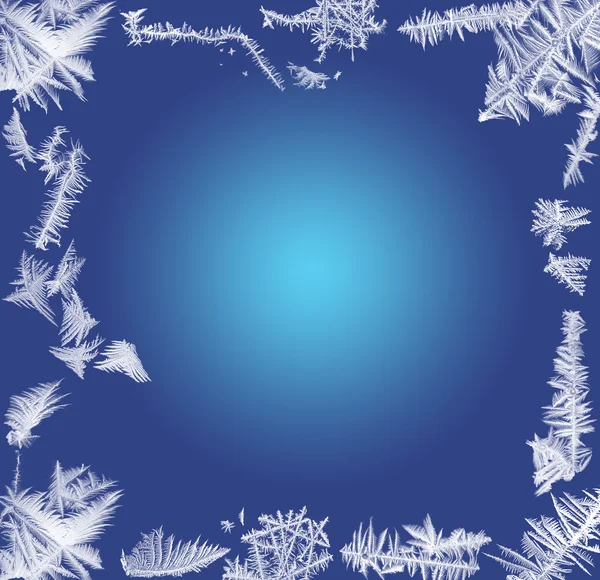 Frosty frame — Stock Photo, Image