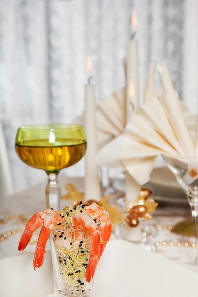 Elegante mesa de cena 8 — Foto de Stock