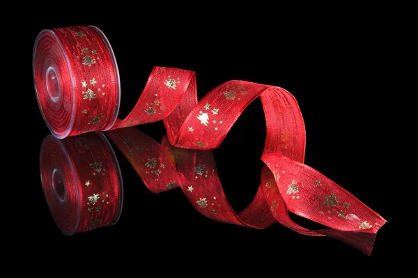 Christmas ribbon — Stock Photo, Image