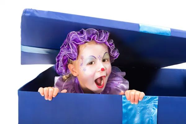 Clown surprise — Stock Photo, Image