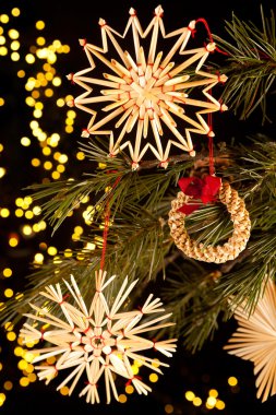 Handmade christmas ornaments clipart