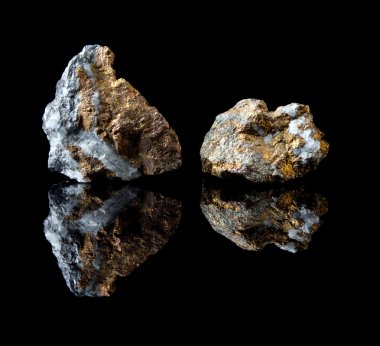 chalcopyrite taşıyan bakır