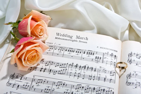 Wedding song — Stock Photo, Image