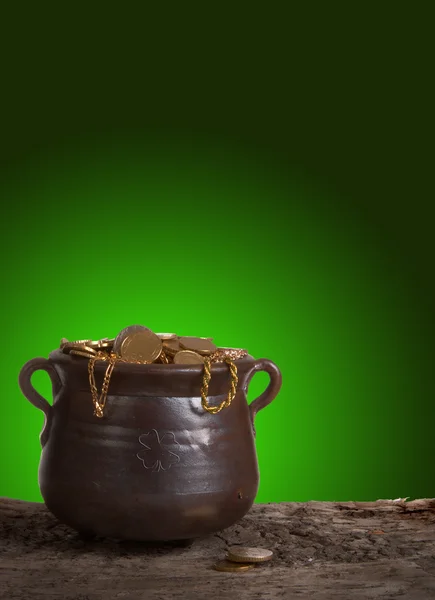 Patrick's pot — Stock Photo, Image