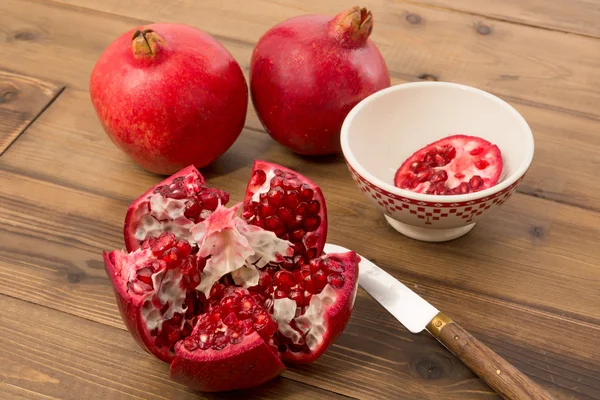 Arils of a pomegranate — Stock Photo, Image