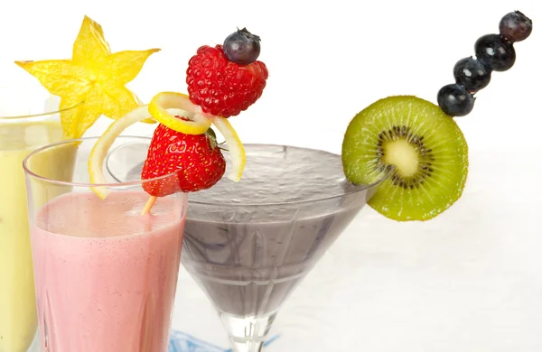 Blended smoothies — Stockfoto