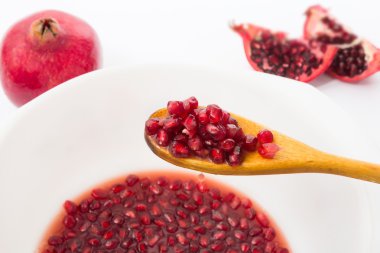 Recipe of pomegranate juice clipart
