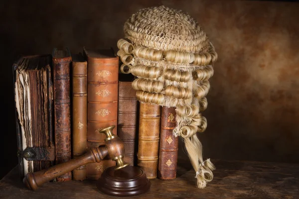 Judge's books — Stock Photo, Image