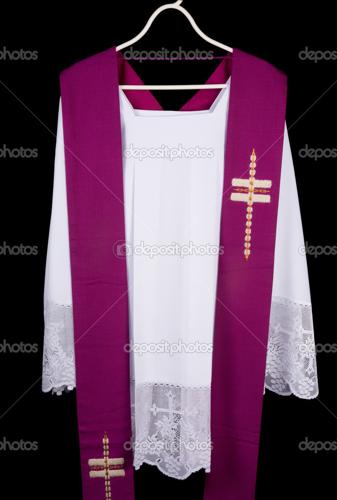 Priest surplice