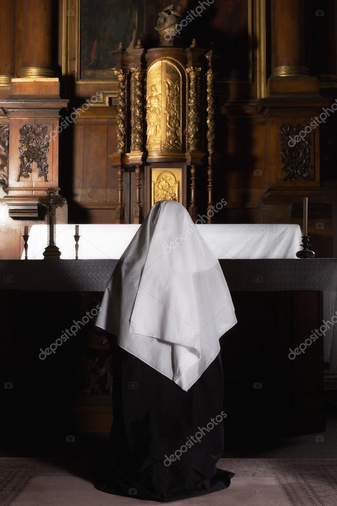 Images altar prayer Prayer at the altar — Stock Photo © Klanneke