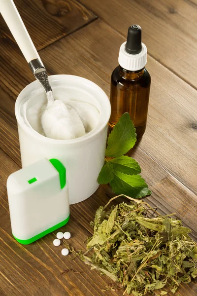 Edulcorante natural stevia — Foto de Stock