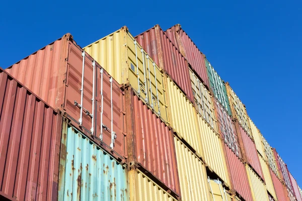 Traffico di container — Foto Stock