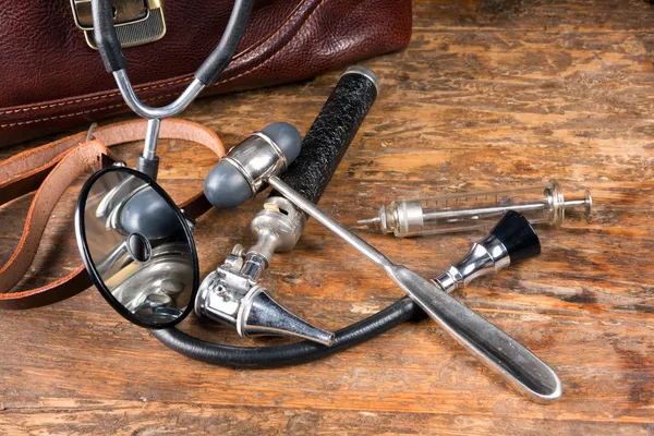 Instruments anciens du docteur — Photo