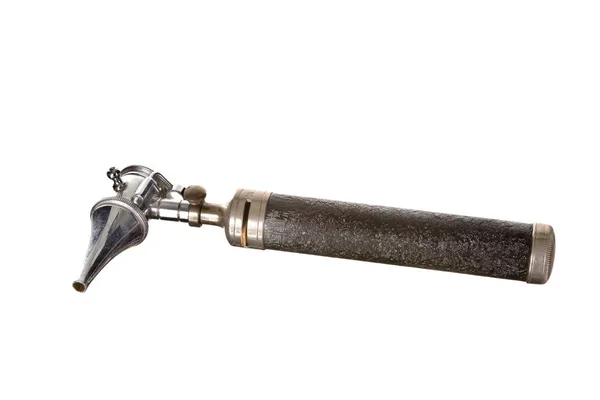 Antique otoscope medical instrument — Stock Photo, Image