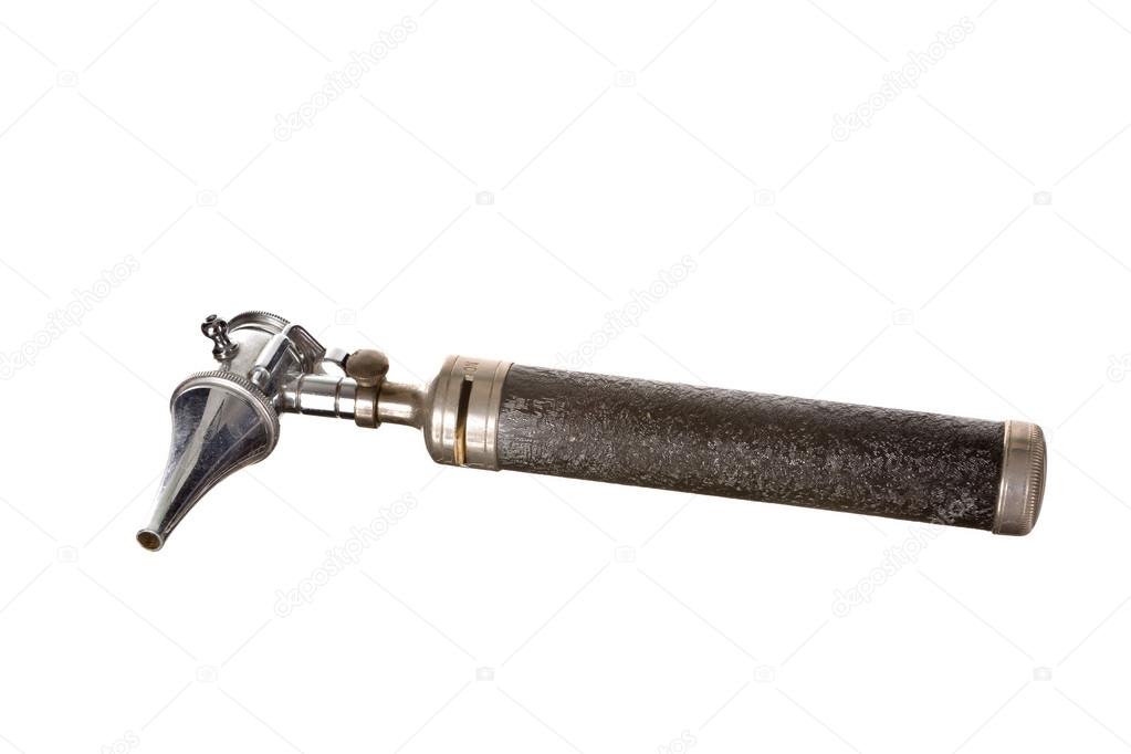 Antique otoscope medical instrument Stock Photo by ©Klanneke 41724309