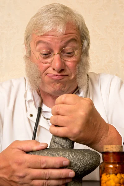 Funny pharmacist — Stock Photo, Image