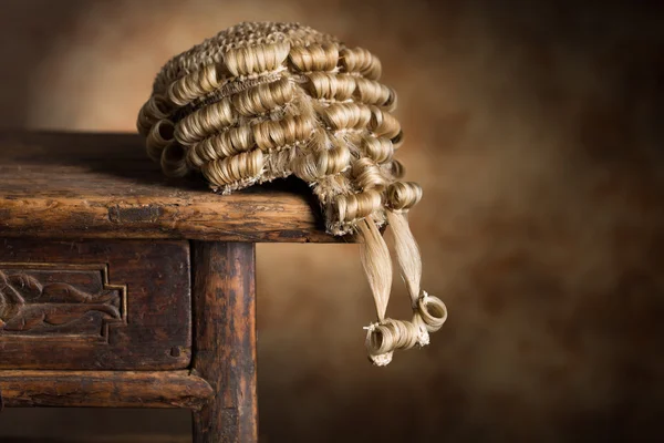 Barrister's wig — Stock Photo, Image