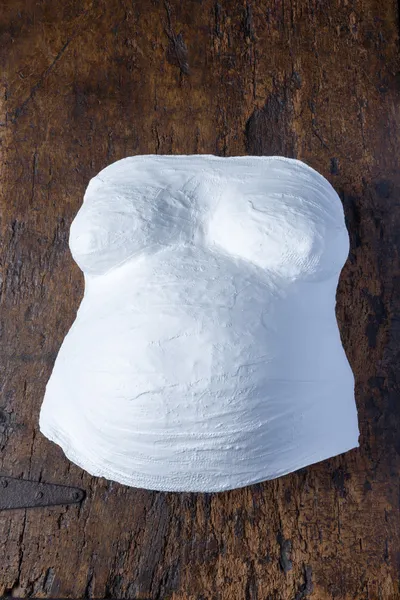 Finished pregnancy belly cast — Stock Photo, Image