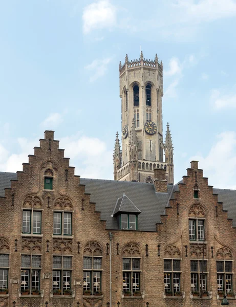 Step-gables in Bruges — Stock Photo, Image