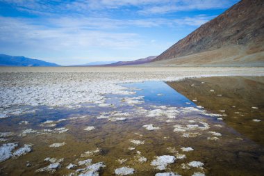 ABD 'nin Ölüm Vadisi' ndeki Badwater Havzası
