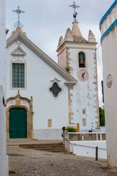 Alte Portugal Setembro 2022 Vista Sobre Igreja Nossa Senhora Assunção — Fotografia de Stock