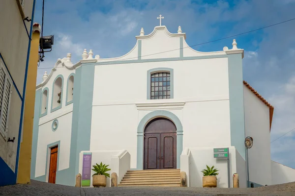 Aljezur Portugal Setembro 2022 Vista Igreja Misericórdia Igreja Aljezur Algarve — Fotografia de Stock