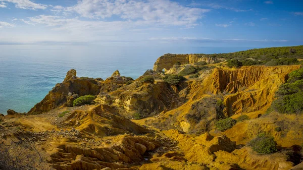 Paisaje Panorámico Los Siete Valles Colgantes Famosa Caminata Costa Del — Foto de Stock