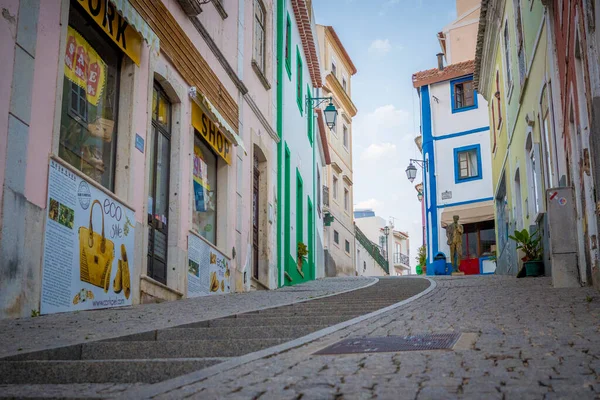 Monchique ポルトガル 2022年9月 ポルトガルのMonchiqueでRua Porto Fundoを表示 — ストック写真