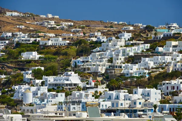 Ilha Mykonos Mar Egeu Grécia — Fotografia de Stock