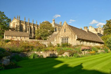 Oxford, İngiltere 'deki Christ Church Meadow