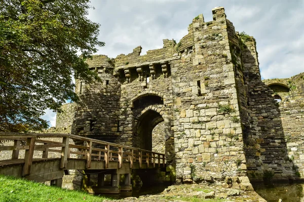 Castelo Beaumaris Norte País Gales Reino Unido Património Mundial Unesco — Fotografia de Stock