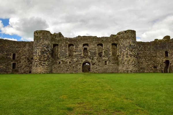 Castelo Beaumaris Norte País Gales Reino Unido Património Mundial Unesco — Fotografia de Stock