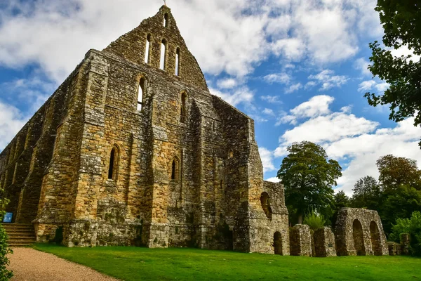 Dormitório Dos Monges Dorter Abadia Battle Battle Inglaterra — Fotografia de Stock