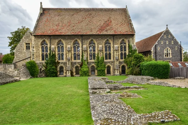 Augustine College Chapel Canterbury Engeland — Stockfoto