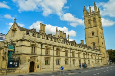 Oxford, İngiltere 'deki Magdalen Koleji