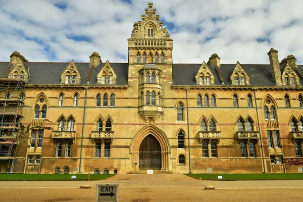 Meadow Building Christ Church Company College University Oxford England — стоковое фото