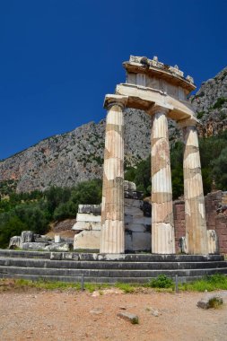 Yunanistan 'daki Antik Delphi' de Tholos 'lar