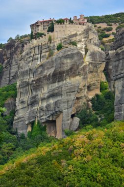 Yunanistan 'ın Meteora kentindeki Varlaam Manastırı