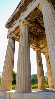 Atina, Yunanistan 'daki Hephaestus Tapınağı veya Antik Agora' daki Hephaisteion