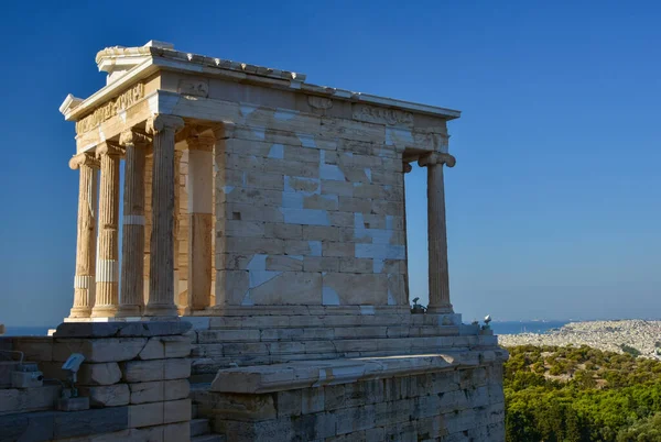 Templo Athena Nike Acrópole Atenas Grécia — Fotografia de Stock