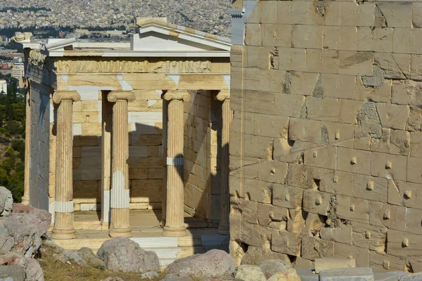 Templo Athena Nike Acrópole Atenas Grécia — Fotografia de Stock